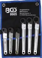 Set chei cu clichet pentru conducte | 6 piese Set chei cu clichet pentru conducte | 6 piese
