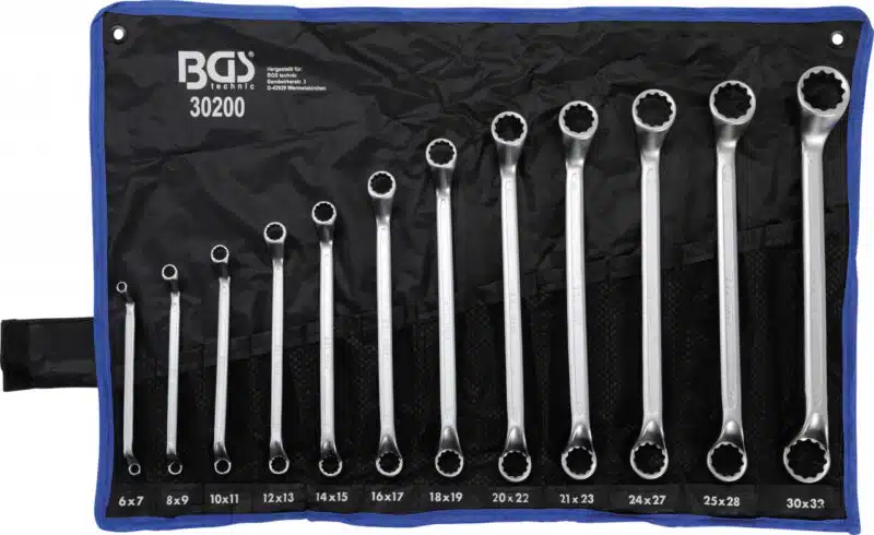 Set chei inelare cu cot 6 - 32 mm