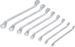 Set chei inelare cu cot 6x7-20x22mm Set chei inelare cu cot 6x7-20x22mm
