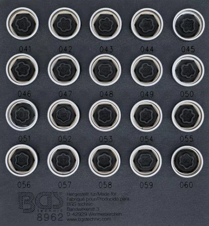 Set chei speciale pentru antifurt roti BMW