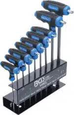 Set chei torx T10 - T50 cu maner T Set chei torx T10 - T50 cu maner T