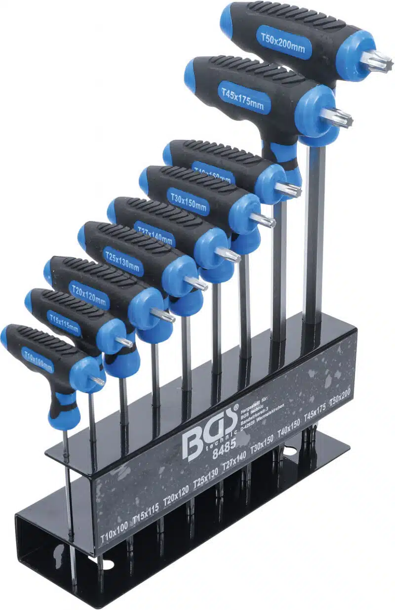 Set chei torx T10 - T50 cu maner T
