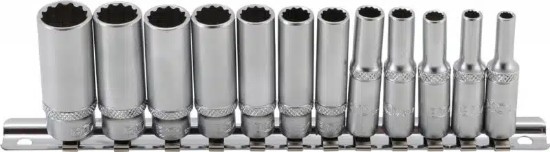 Set chei tubulare adânci in 12 colturi marimi in ţoli 5/32"- 9/16"