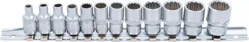 Set chei tubulare marimi in Inch 5/32" - 9/16" in 12 colturi