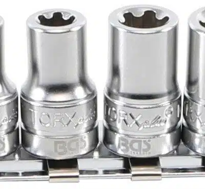 Set chei tubulare Profil Torx Plus, antrenare 6,3 mm (1/4"), 6EP - 12EP, 6 piese, BGS 9588