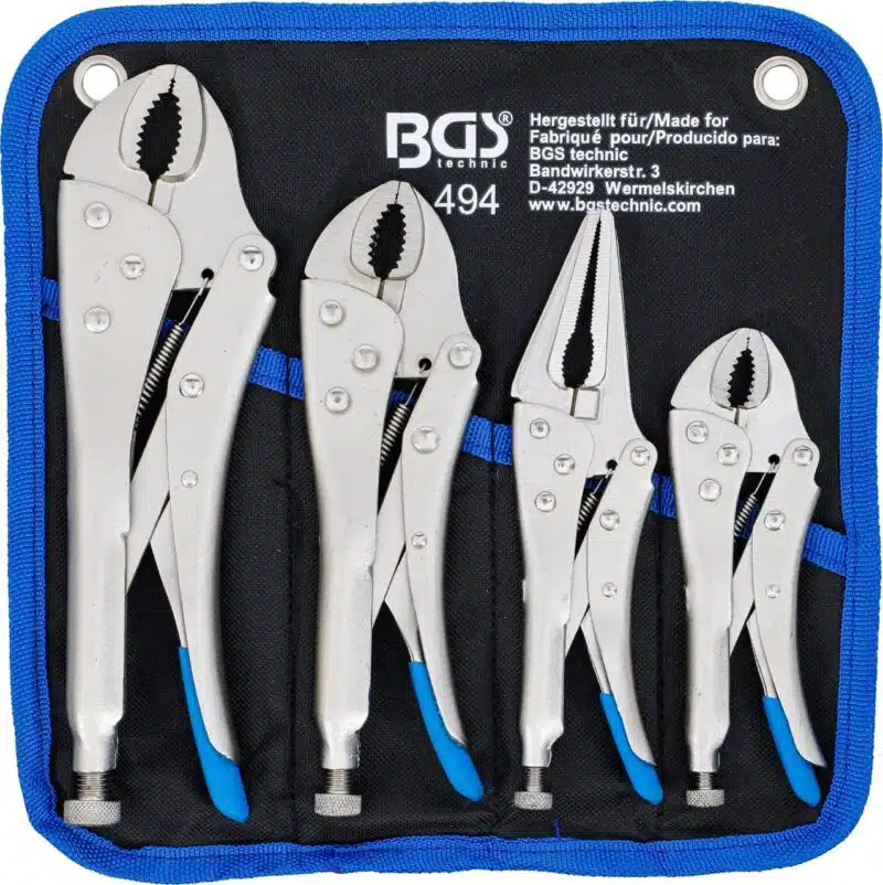 Set clesti autoblocanti 125-150-180-250mm Set clesti autoblocanti 125-150-180-250mm