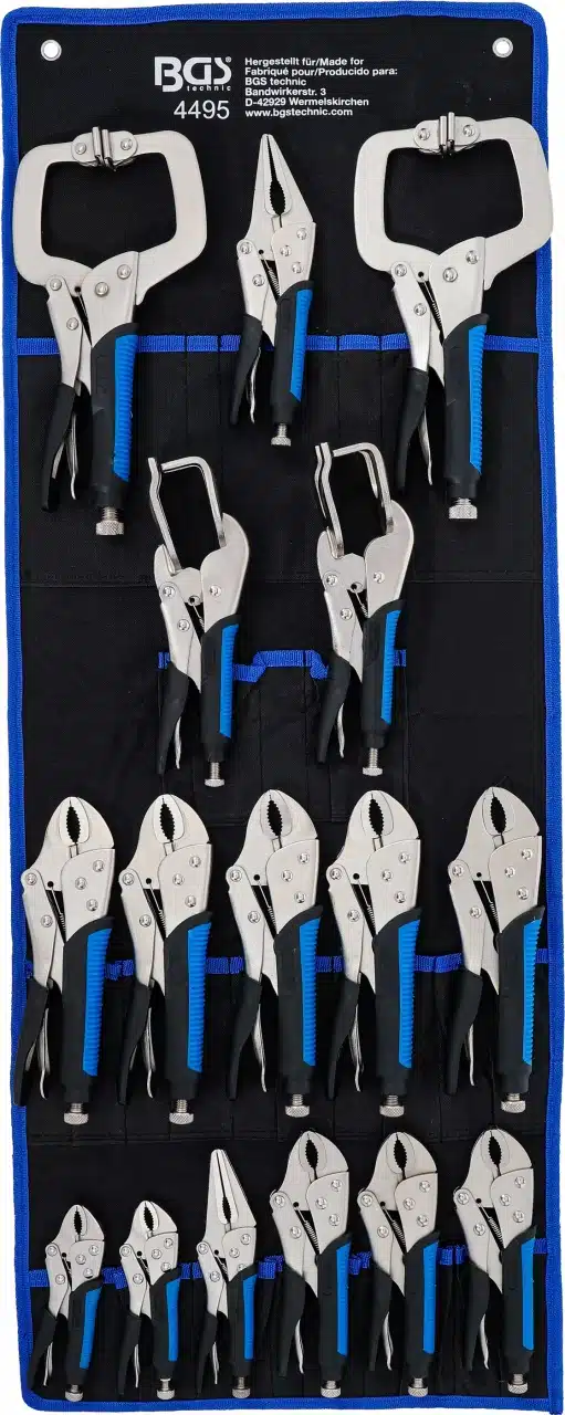 Set clesti autoblocanti pentru tinichigerie Set clesti autoblocanti pentru tinichigerie