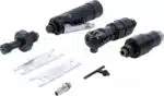 Set clicket pneumatic cu 3 capete interschimbabile Set clicket pneumatic cu 3 capete interschimbabile