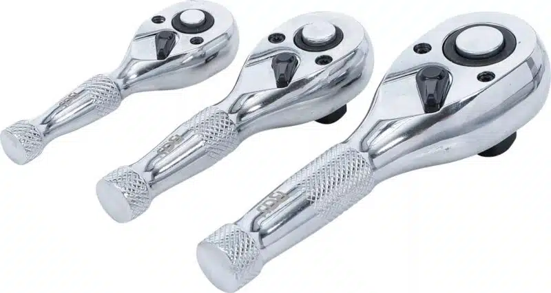 Set clicketi reversibili cu antrenare 1/4"-3/8"-1/2"
