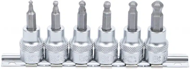 Set cu biti Imbus cu cap sferic 3-8mm