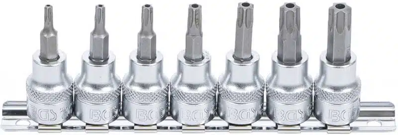 Set cu biti Torx cu gaura T15-T50