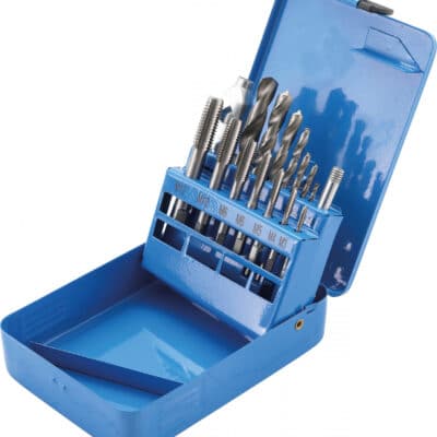Set cu burghie si tarozi pentru filete M3-M12
