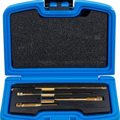 Set de curatat si rectificat filete pentru bujii incandescente | M10 x 1 - M10 x 1.25 - M12 x 1.25