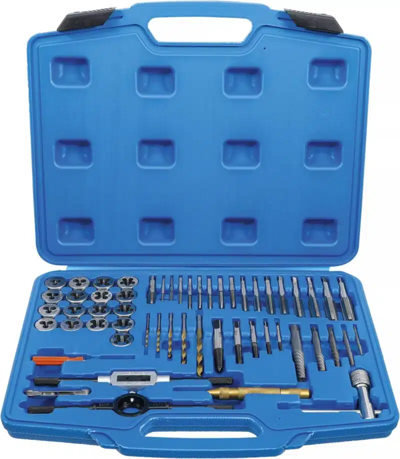 Set extractoare pentru suruburi si refacere filete in Inch (ţoli)