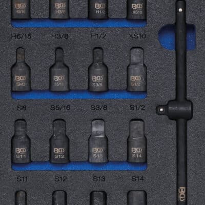 Set patrate de baie pentru schimb de ulei + cheie filtru ulei
