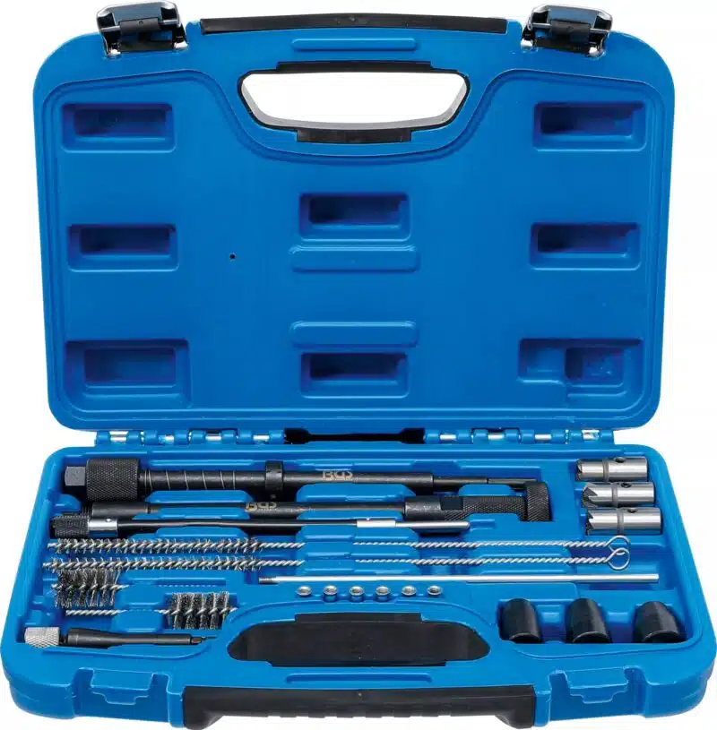 Set pentru rectificat scaune si lacas injectoare + extractor pentru saiba etansare injector Set pentru rectificat scaune si lacas injectoare + extractor pentru saiba etansare injector