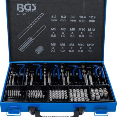 Set reparatii filete cu insertii Helicoil M5-M12