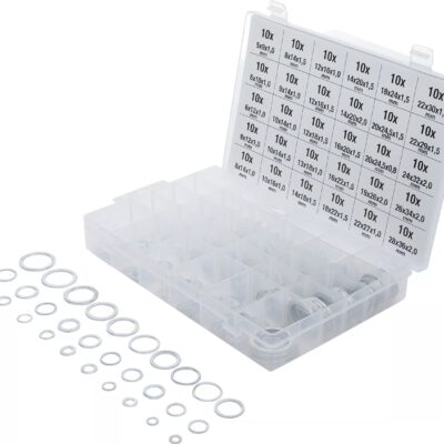 Set saibe din Aluminiu pentru etansare, 300 piese, BGS 8143