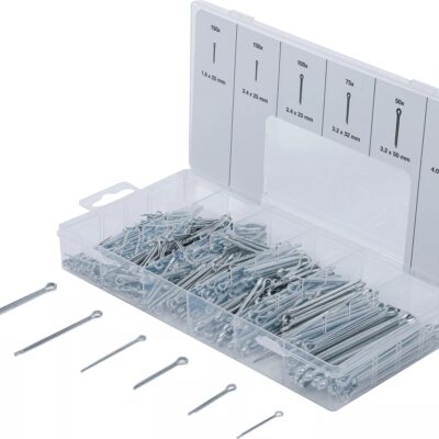 Set splinturi dimensiuni Ø 1,6 - 4,0 mm, 555 piese, BGS 8048
