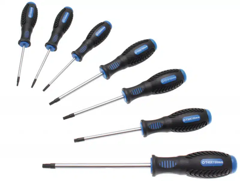 Set surubelnite Torx T8 -T40 tamperproof