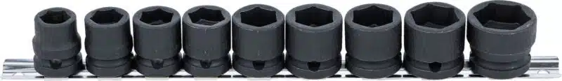 Set tubulare de impact hexagonale extra plate 13 - 24 mm Set tubulare de impact hexagonale extra plate 13 - 24 mm