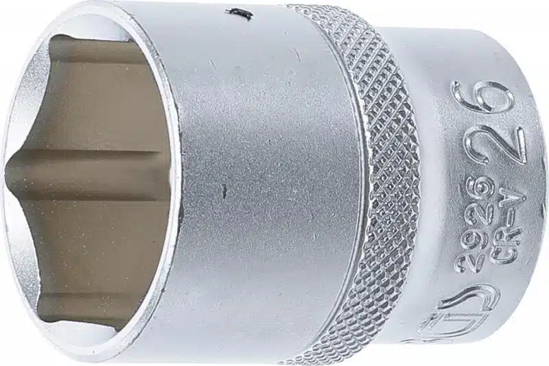 Tubulara hexagon 26 mm cu antrenare 1/2”