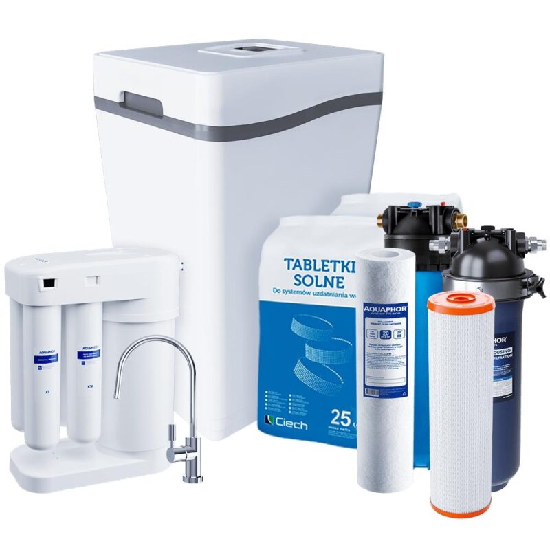 Set complet de filtrare si dedurizare Aquaphor 1000