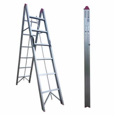 Scara pliabila ultracompacta din aluminiu MESTERINO TOOLS JL-308(2x6), 200x156x44 cm