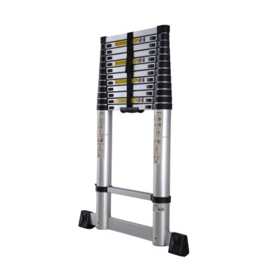 Scara telescopica din aluminiu MESTERINO TOOLS MTJL-101-5.4, 5.4 metri, 14 trepte, greutate maxima suportata 150 kg