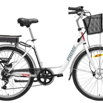 HECHT PRIME WHITE - Bicicleta electrică