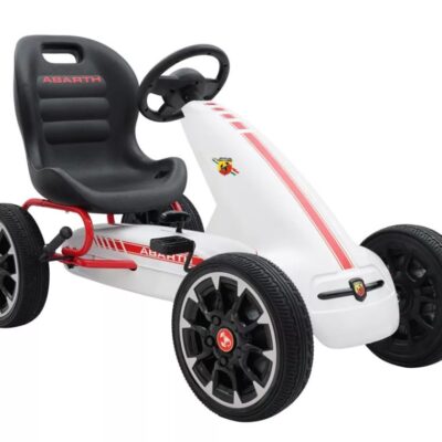 ABARTH-WHITE - Kart cu pedale
