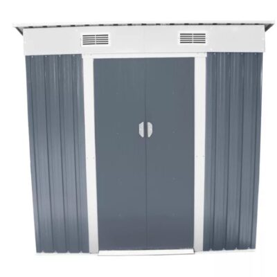 HECHT 4 X 6 PLUS - Magazie pentru gradina, din tabla, 184 x 109 x 180 cm