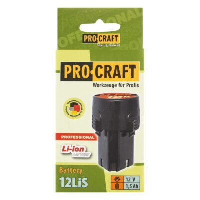 Acumulator Procraft PA12LiS , 12 V, 1.5 Ah