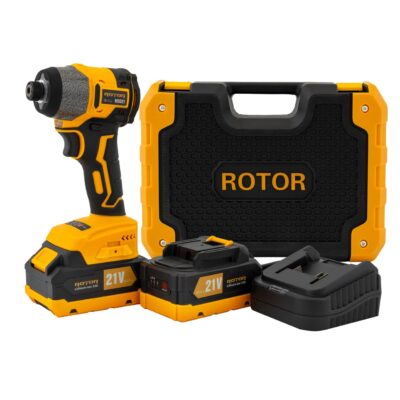 Autofiletanta cu impact pe acumulator ROTOR RSD21, 21 V /3 Ah, 240 Nm,2200 rot/min, 3400 BPM