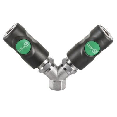 Cupla rapida dubla pentru aer comprimat 1/2″ Prevo S1 Prevost