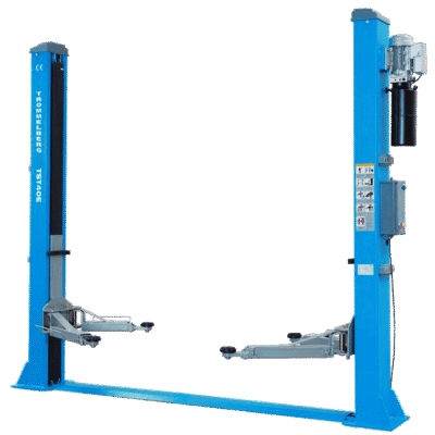 Elevator electrohidraulic cu doua coloane