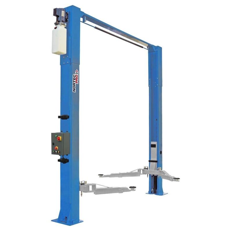 Elevator electrohidraulic cu doua coloane