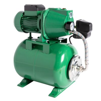 Hidrofor Micul Fermier 1.5 kW, debit maxim 3000l/h, inaltime maxima de pompare 53m, corp pompa fonta, capacitate vas expansiune 24 litri