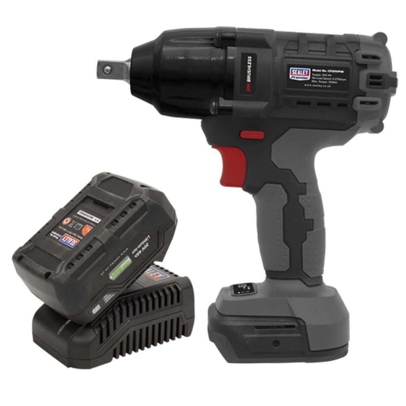 Kit pistol pneumatic de impact cu acumulator