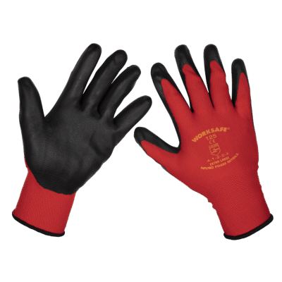 Manusi de protectie din nitril - pachet de 6 perechi - XL
