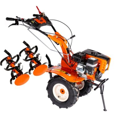 Motocultor Detoolz 8.5CP 212CC, benzina, 4T, 4 viteze, pornire manuala, cu roti