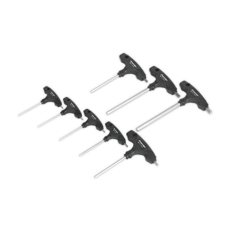 Set chei hex maner T metrice 8 piese Sealey