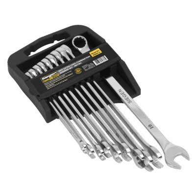 Set chei combinate extra lungi 10 piese 10‑19 mm Sealey