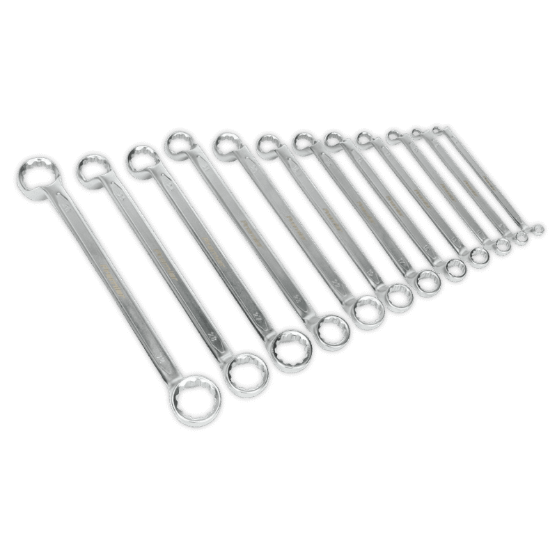 Set chei inelare 12 piese 6 × 7 – 30 × 32 mm Sealey Set chei inelare 12 piese 6 × 7 – 30 × 32 mm Sealey