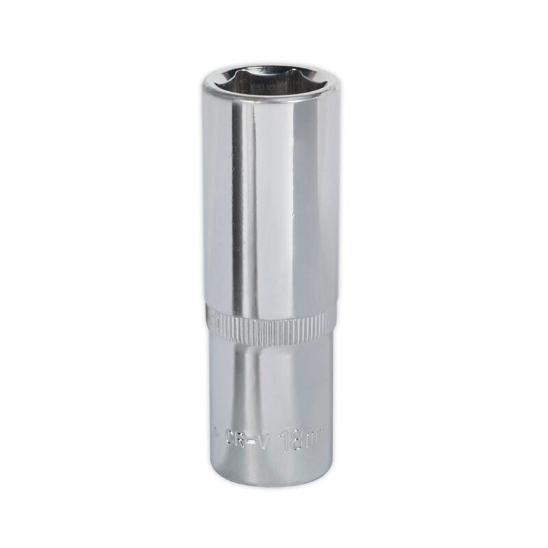 Cheie tubulara lunga 18 mm antrenare 1/2" Sealey Cheie tubulara lunga 18 mm antrenare 1/2" Sealey