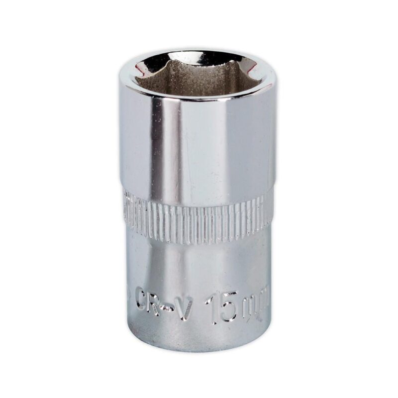 Cheie tubulara 15 mm antrenare 1/2" Sealey Cheie tubulara 15 mm antrenare 1/2" Sealey