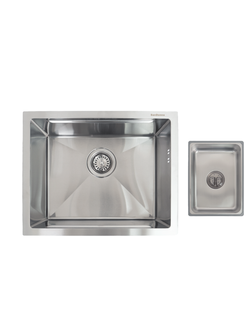 Chiuveta de bucatarie handamde Sandonna HD5040 sub blat - Inox