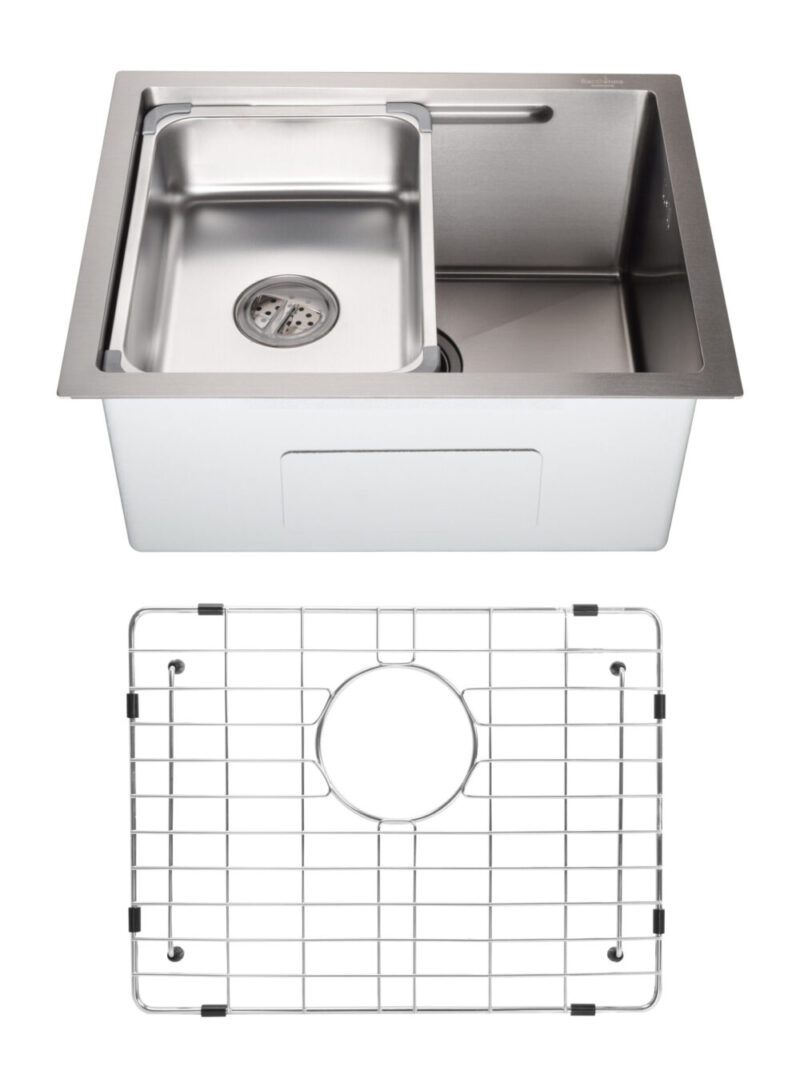 SET Chiuveta din inox SanDonna HD5040 sub blat