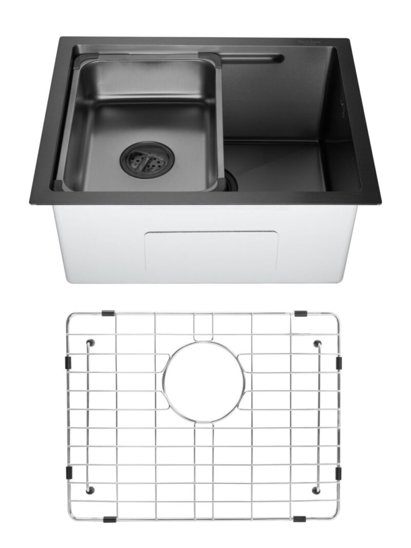 SET Chiuveta din inox SanDonna HD5040 sub blat