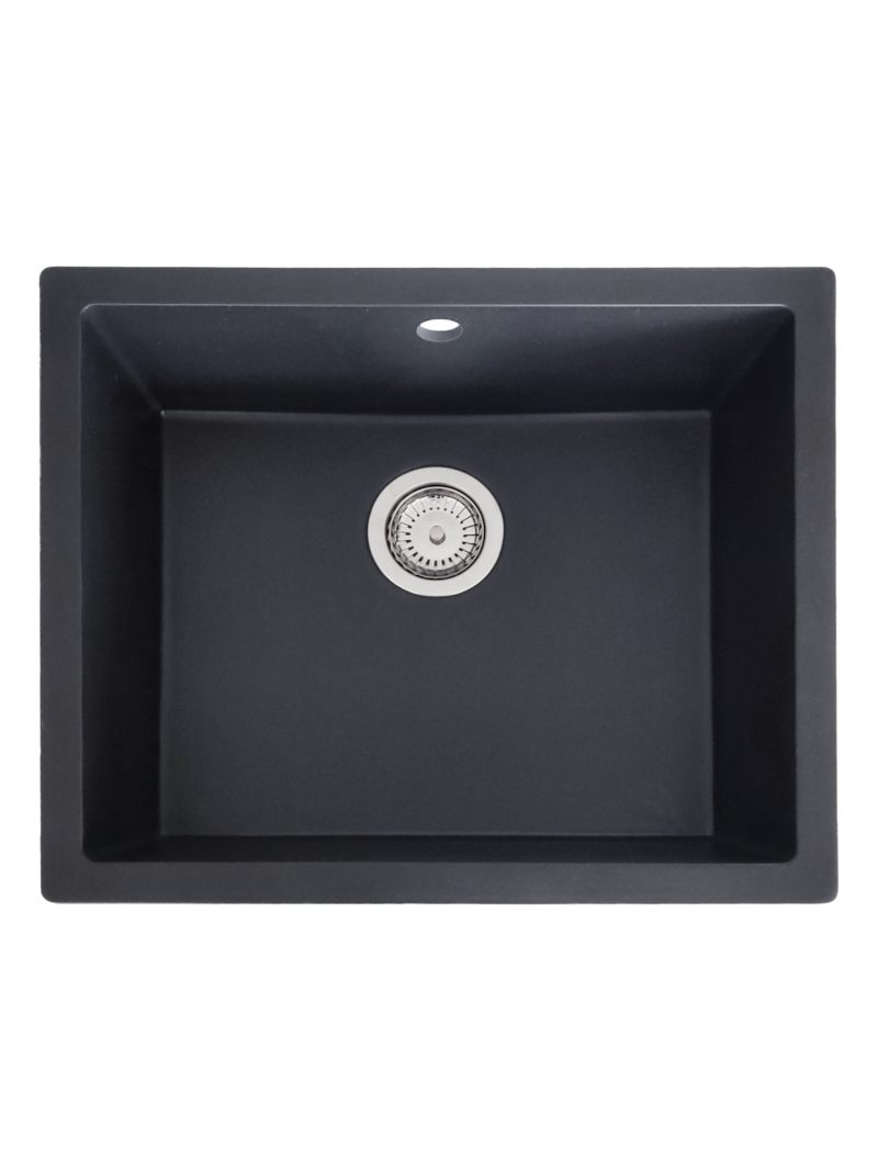 Chiuveta de bucatarie din granit Joanna sub blat - Negru Chiuveta de bucatarie din granit Joanna sub blat - Negru